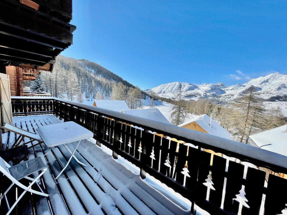 Chalet Aneloup Vue D'Exception A La Joue Du Loup Saint-Étienne-en-Dévoluy Exterior foto
